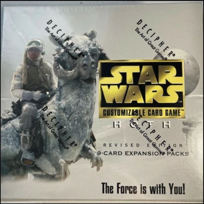 star wars ccg hoth booster box The Empire Strikes Back Pack - 16 Cards, Limited Edition youll find two packs each from Twilight of the Republic Star Wars: Unlimited TCG -