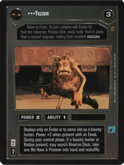 Yuzzem Figure Buy Yuzzum | Jabba's Palace | SWCCGStore.com