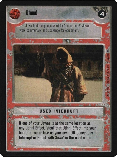 Buy Utinni! (LS) | SWCCG | SWCCGStore.com