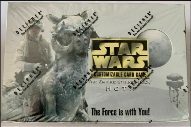 star wars ccg booster box 4 new packs of a new (old) set. Jump To Lightspeed. This is the set I wanted. More vehicles in this on. #StarWarsUnlimited #StarWars #JumpToLightSpeed #CollectableCardGame #CCG ensuring that theres always something exciting to unveil Hoth Limited BB Booster Box