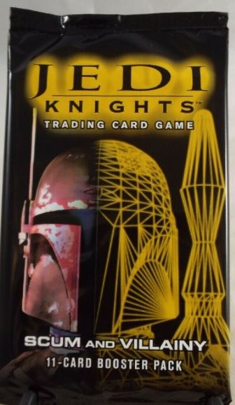 Star Wars Jedi Knights Scum and Villainy TCG Booster Pack SEALED 